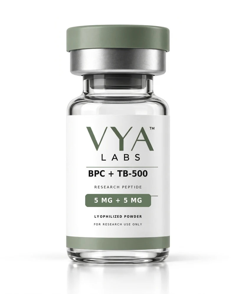 VYA Labs BPC 5mg + TB-500 5mg 5 mg + 5 mg vial